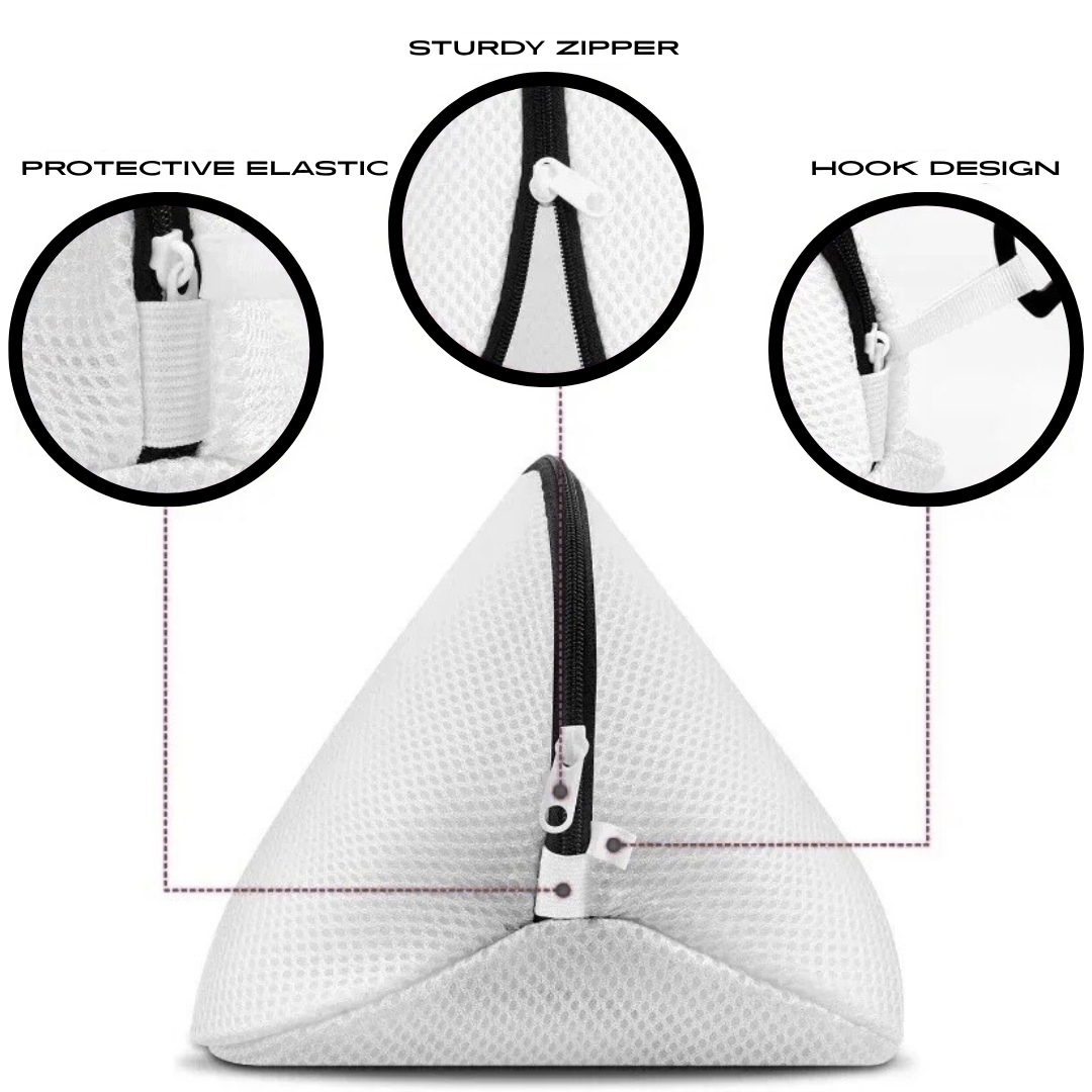 SafeWash Shoe Bag (Dual Use: Laundry & Travel)