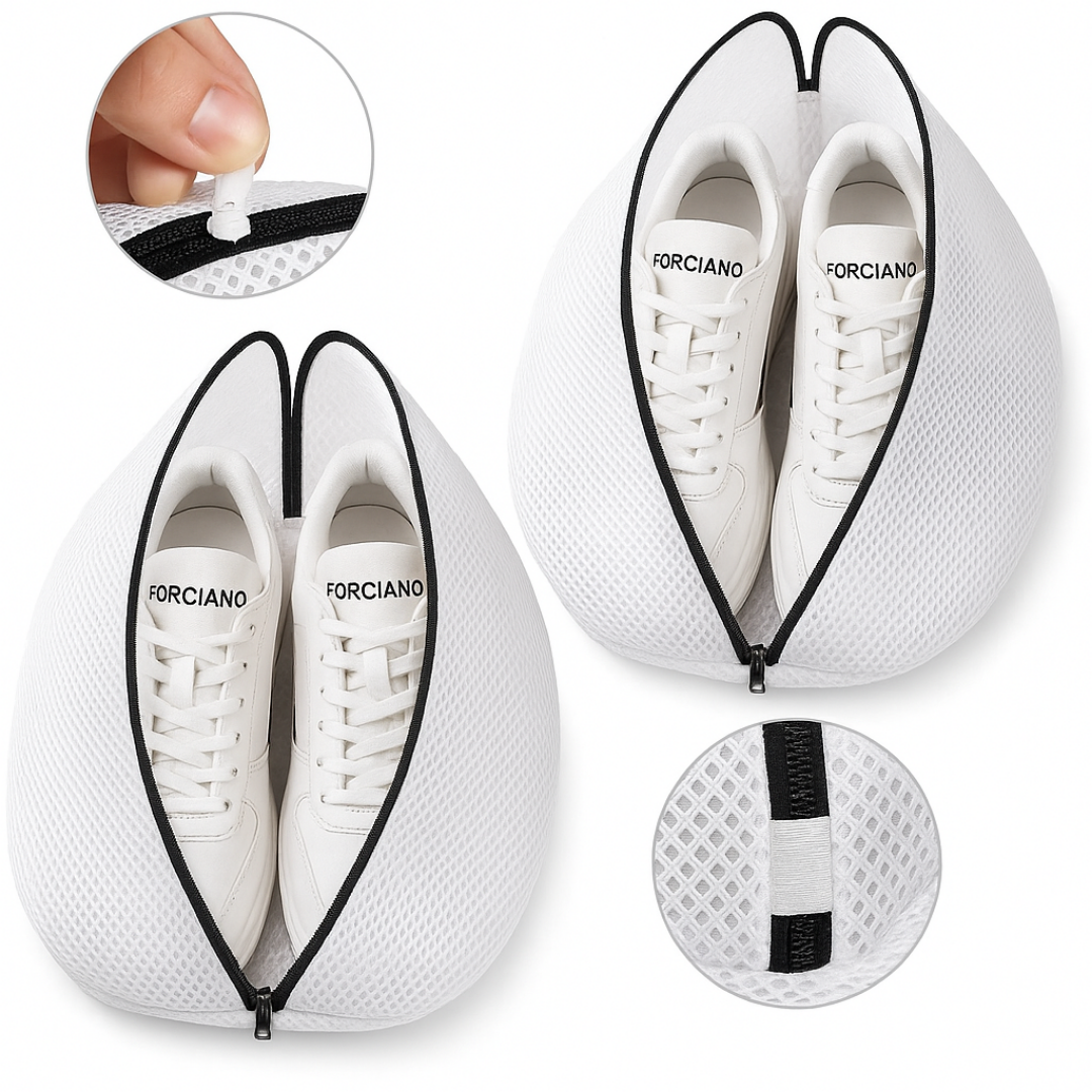 SafeWash Shoe Bag (Dual Use: Laundry & Travel)