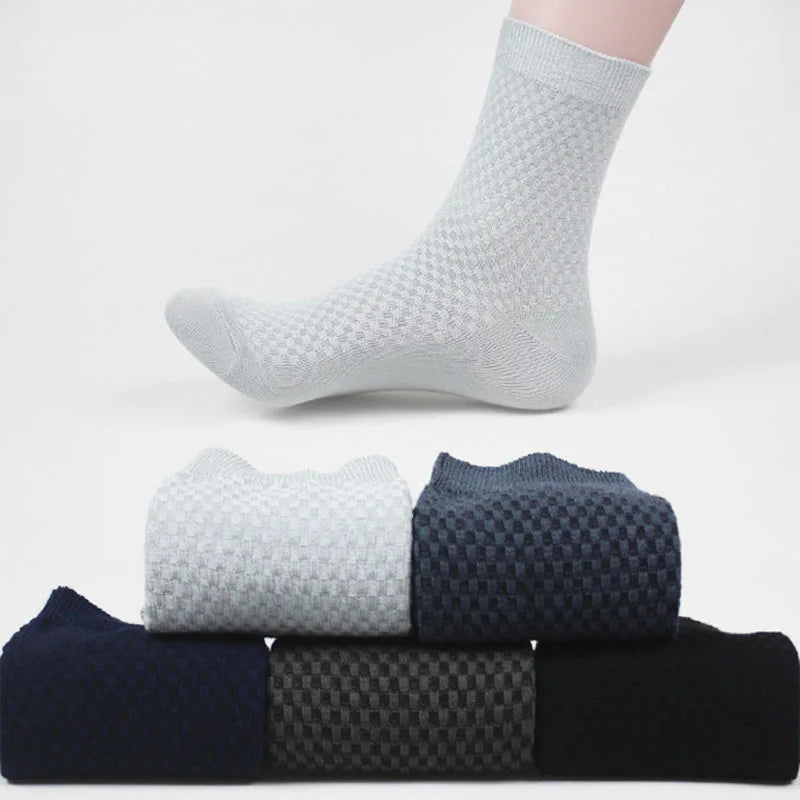BAMBOO FIBER SOCKS (5-PACK)