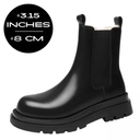 Black Wool-cushioned (3.15" / 8 cm)