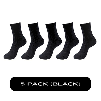 BAMBOO FIBER SOCKS (5-PACK)