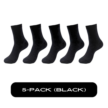 BAMBOO FIBER SOCKS (5-PACK)