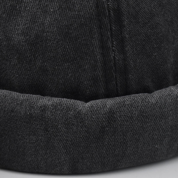 Distressed Cotton Dome Skullcap