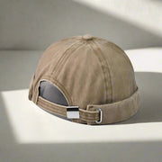 Distressed Cotton Dome Skullcap