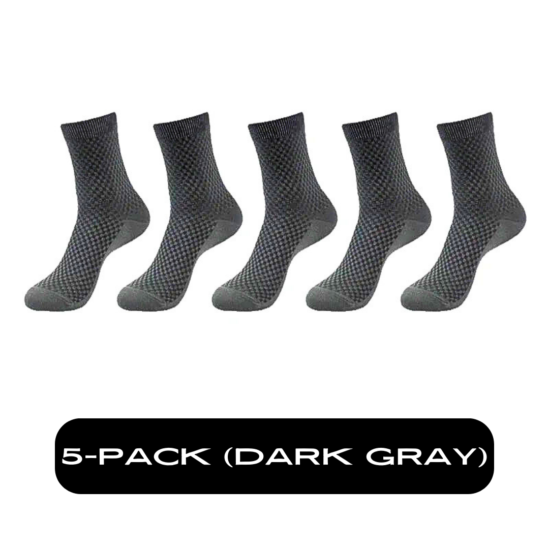 BAMBOO FIBER SOCKS (5-PACK)