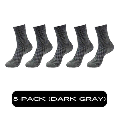 BAMBOO FIBER SOCKS (5-PACK)