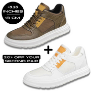 Height-Enhancing Casual Sneakers