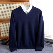 Luxe Cashmere V-Neck Sweater