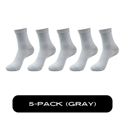 BAMBOO FIBER SOCKS (5-PACK)