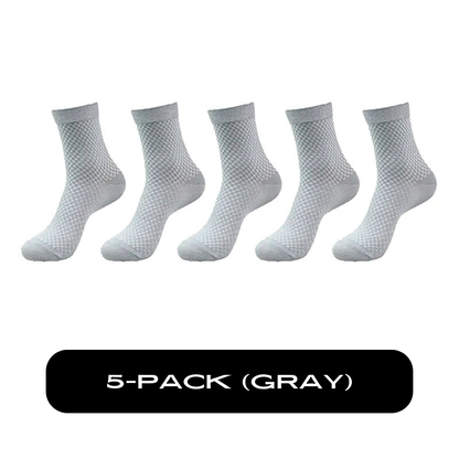 BAMBOO FIBER SOCKS (5-PACK)