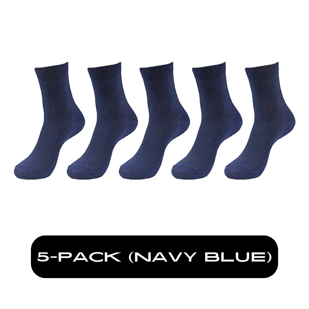 BAMBOO FIBER SOCKS (5-PACK)