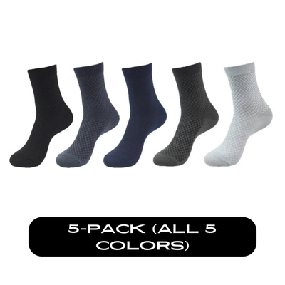 BAMBOO FIBER SOCKS (5-PACK)