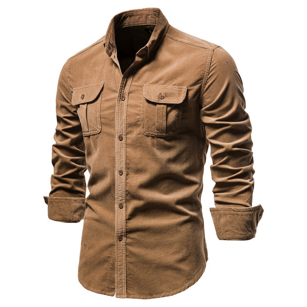 Cotton Luxe Corduroy Shirt