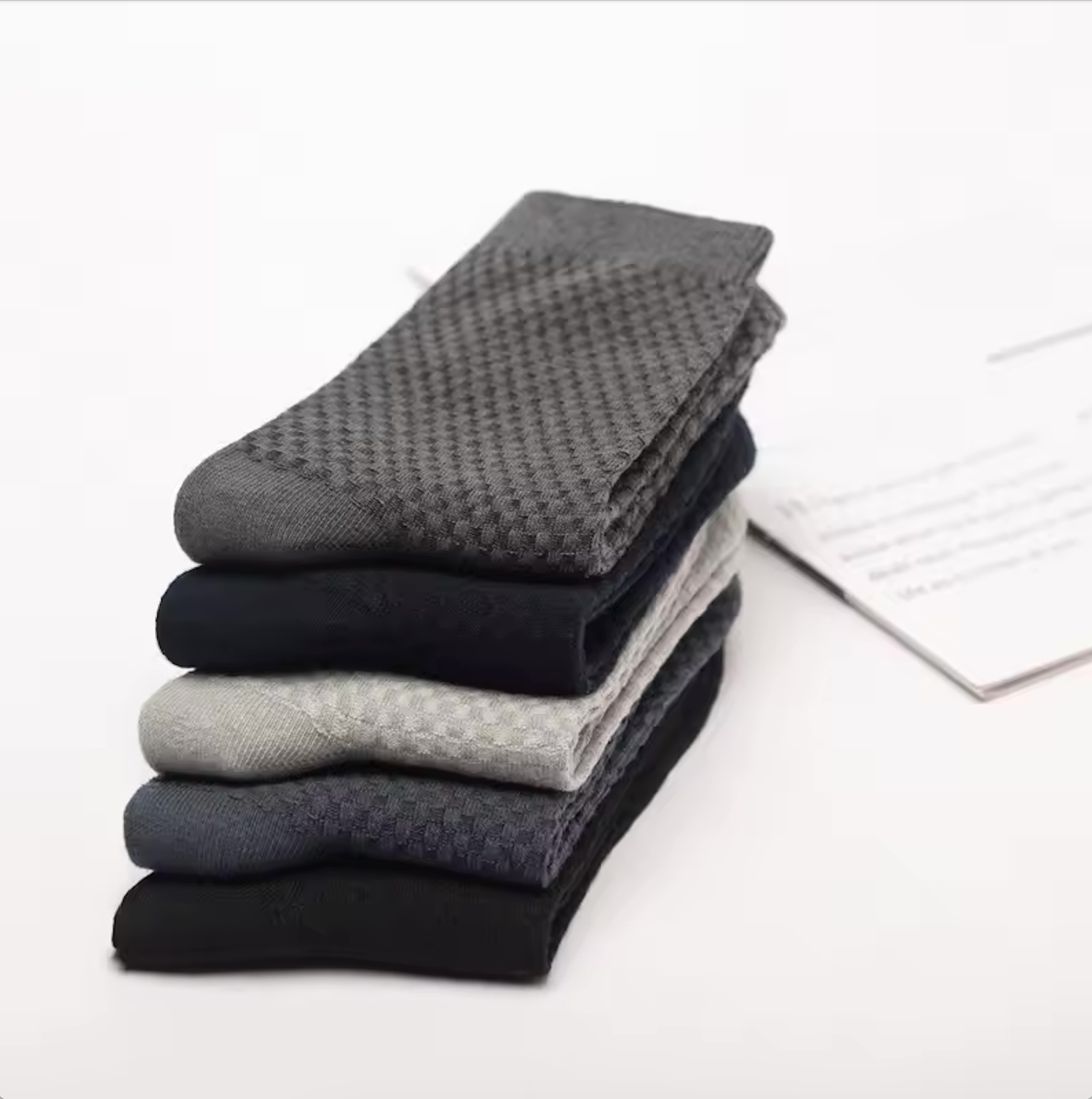 BAMBOO FIBER SOCKS (5-PACK)