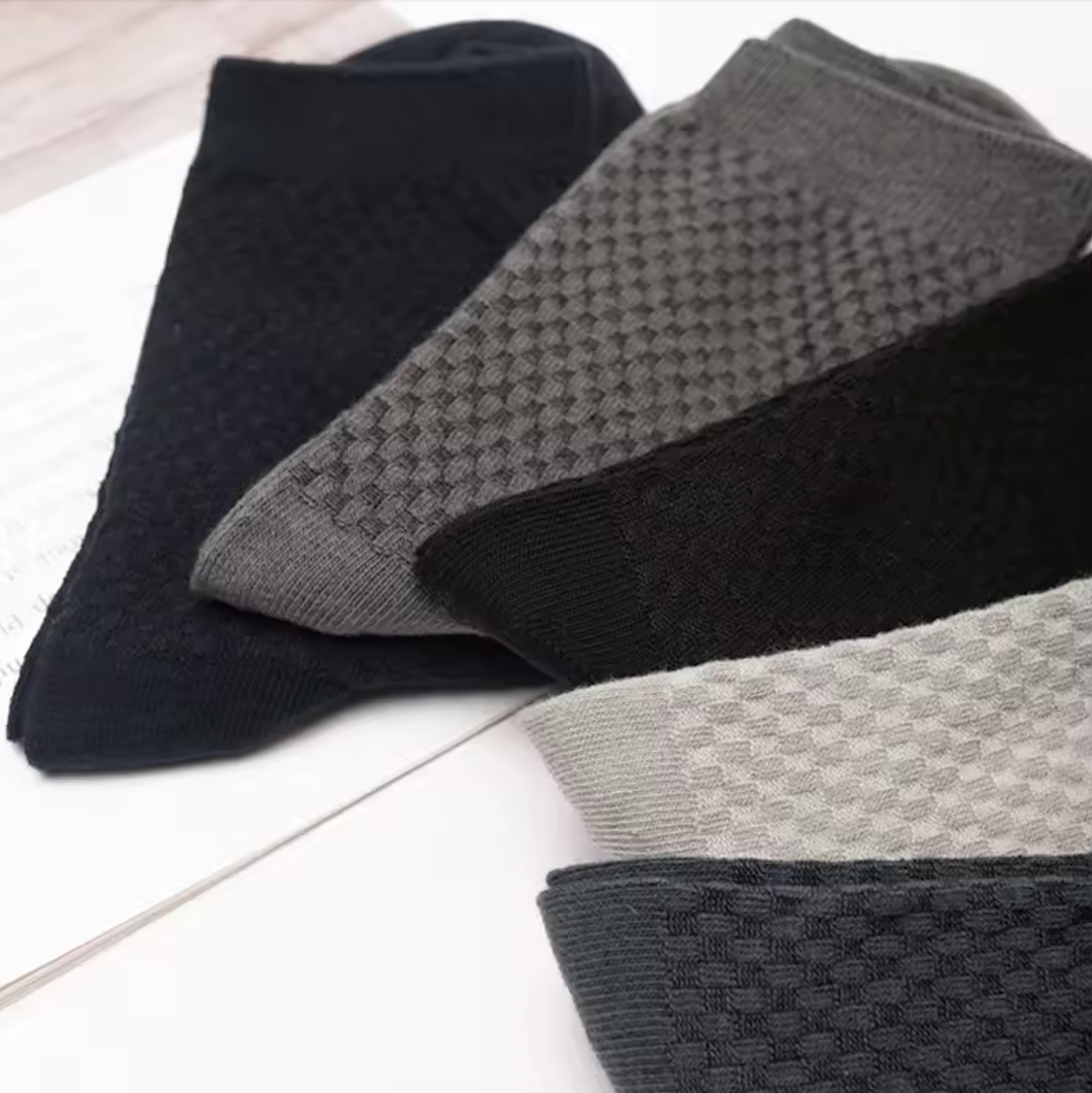 BAMBOO FIBER SOCKS (5-PACK)