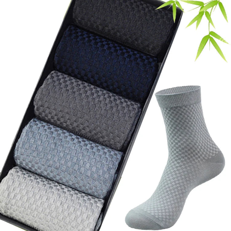 BAMBOO FIBER SOCKS (5-PACK)