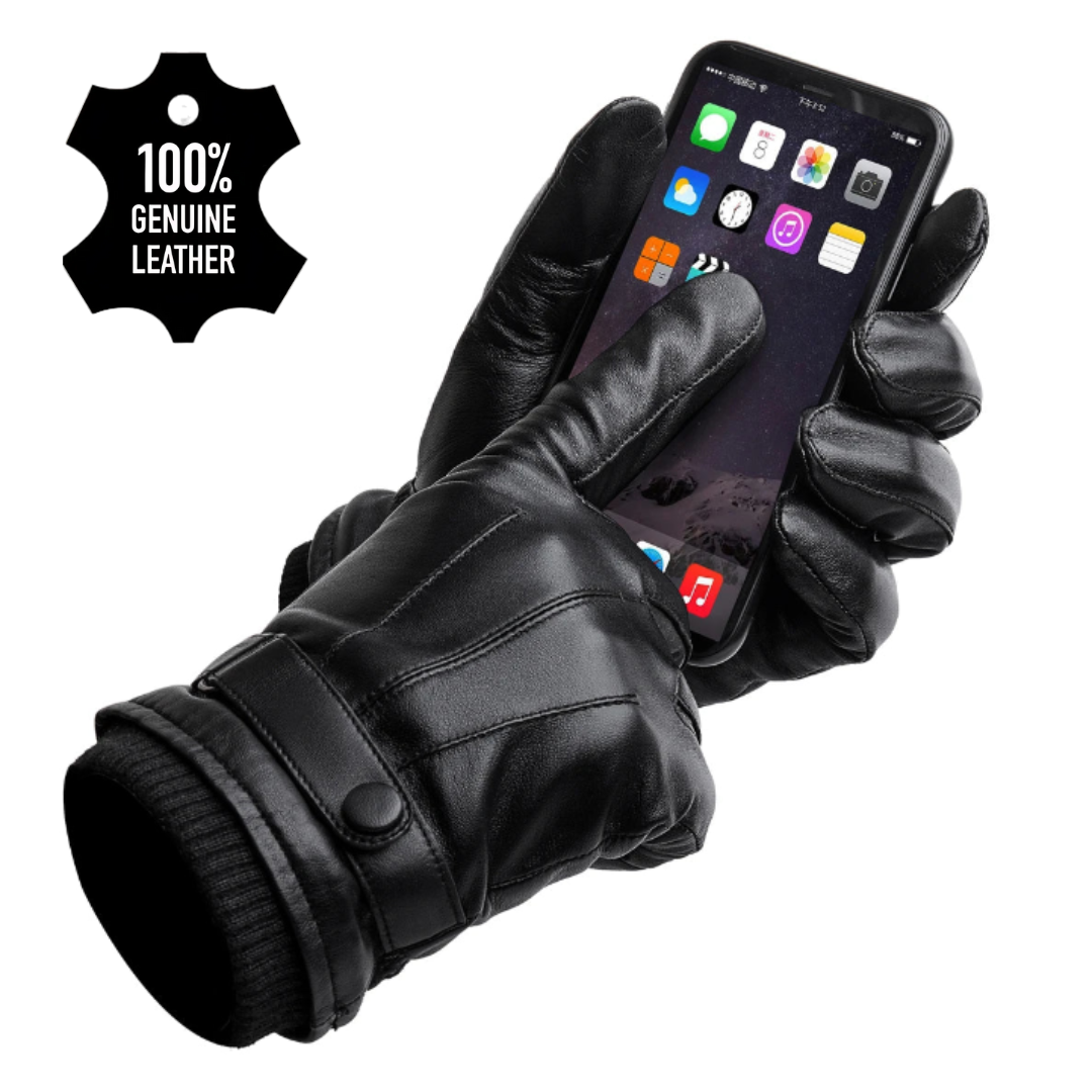 PHONEGLIDE GENUINE LEATHER GLOVES