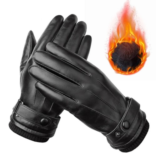 PhoneGlide Genuine Leather Gloves