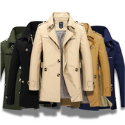 Luxe Shield Trench Coat