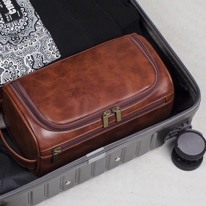 MEN'S LEATHER ORGANIZER BAG