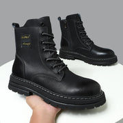 HeightBoost Genuine Leather Boots