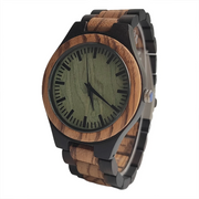 Luxury Wooden Chronograph Watch