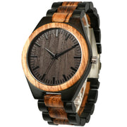 Luxury Wooden Chronograph Watch