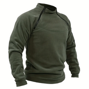 Tactical Windproof Fleece Pullover