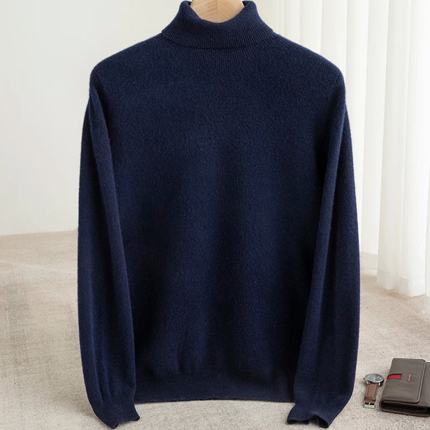 Luxe Merino Turtleneck Sweater