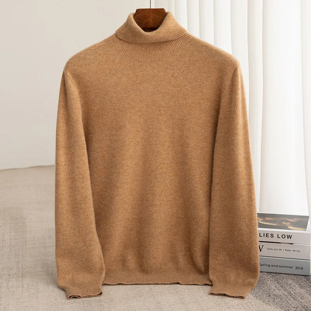 Luxe Merino Turtleneck Sweater