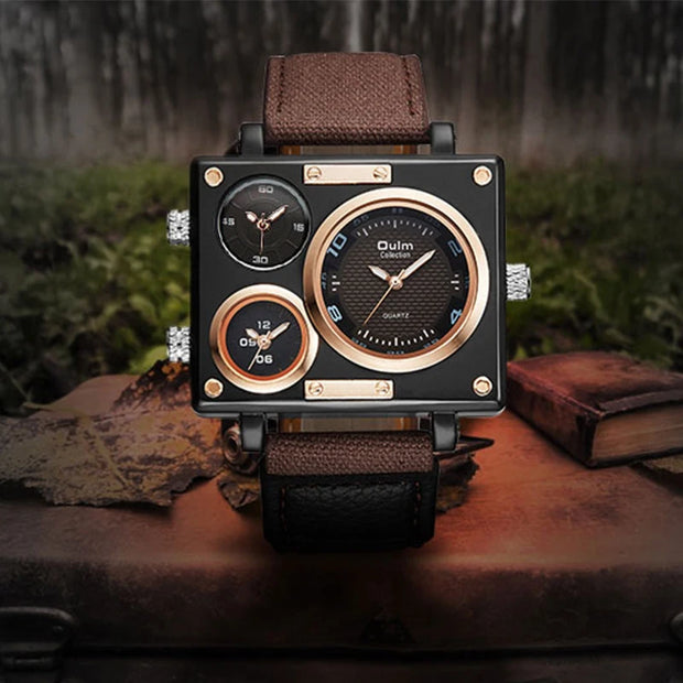 Luxury Multi-Time Watch