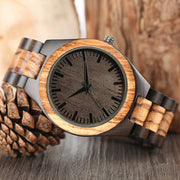 Luxury Wooden Chronograph Watch