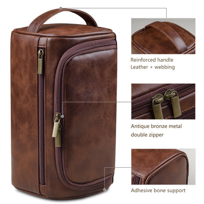 MEN'S LEATHER ORGANIZER BAG