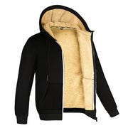 Warm Hooded Fleece Jacket