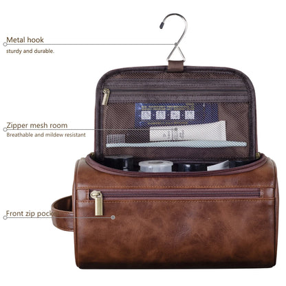 MEN'S LEATHER ORGANIZER BAG