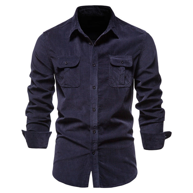 Cotton Luxe Corduroy Shirt