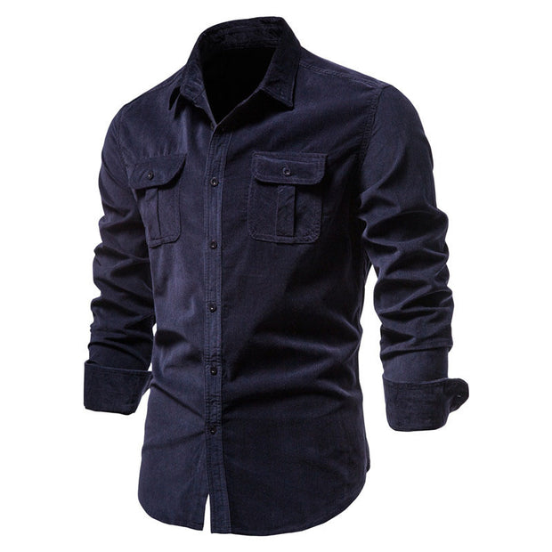 Cotton Luxe Corduroy Shirt