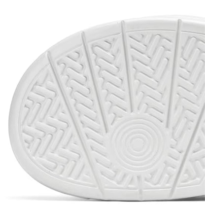FORCIANO AERO Height Increasing Slippers shown in a close-up outsole view highlighting the white tread pattern.