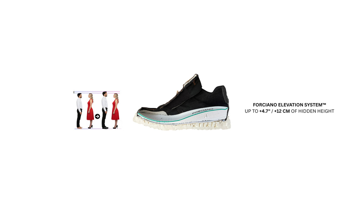 Forciano Elevation System height-increasing shoe
