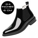 Black Wool-cushioned  (2.4" / 6 cm)