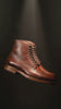 FORCIANO ROMANO height-increasing boots in brown premium leather with 3.15-inch / 8 cm height increase graphic